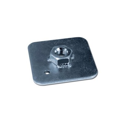 PLAQUE AVEC ECROU DE 7MM...