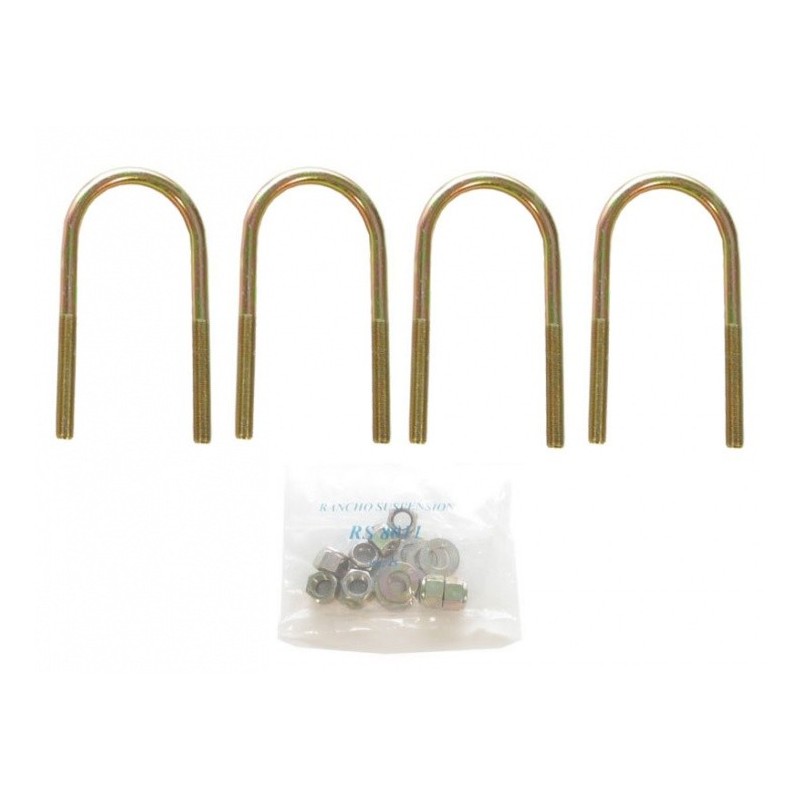 alt text - Kit de brides en U pour Isuzu D-Max à partir de 2012