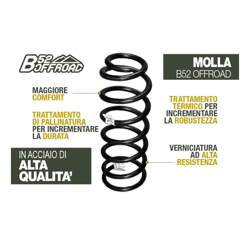 alt text - RESSORT B52 OFFROAD +4 CM POUR FORD RANGER DE 2018 À 2022