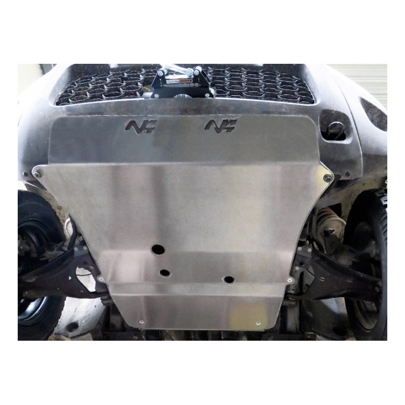 alt text - Plaque de protection avant pour Dacia Duster jusqu'à 2013