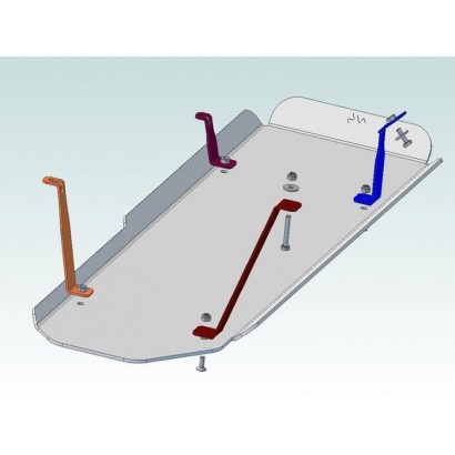 alt text - Protection de réservoir pour Isuzu Dmax à partir de 2012