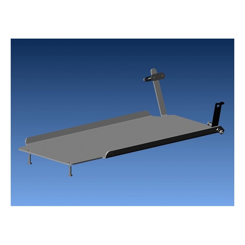 alt text - Protection de réservoir pour Isuzu Dmax de 2008 à 2011