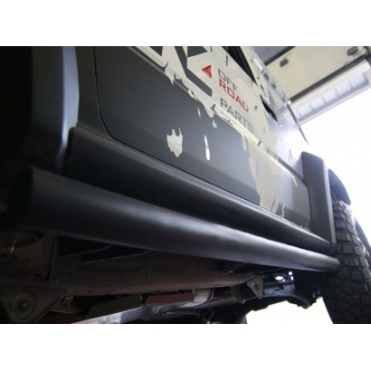 alt text - Rails de protection latéraux pour Suzuki Jimny à partir de 2018