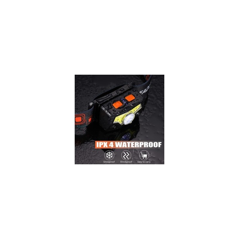 LAMPE FRONTALE LED AVEC...