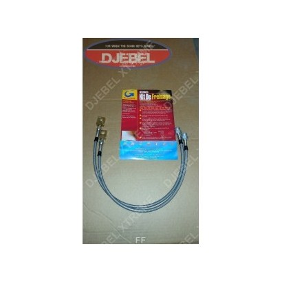 KIT 2 FLEXIBLES DE FREIN...