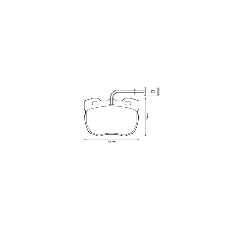 PLAQUETTES DE FREIN AVANT...