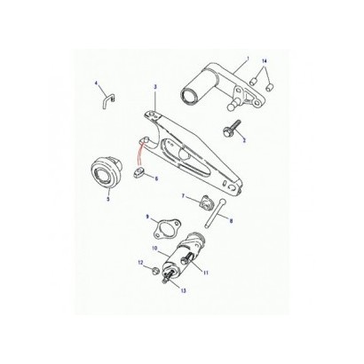 AGRAFE TIGE SUR FOURCHETTE...