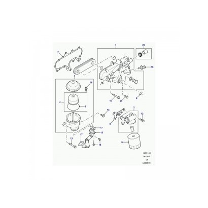 JOINT TUYAU HUILE TD5