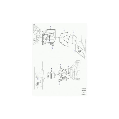 SUPPORT BOITE DE VITESSE R380