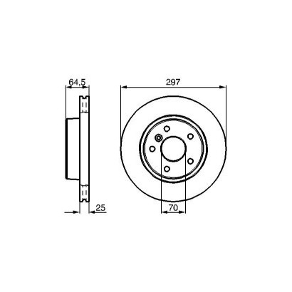 DISQUE DE FREIN AVANT