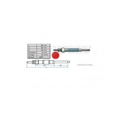 BOUGIE DE PRECHAUFFAGE 12...