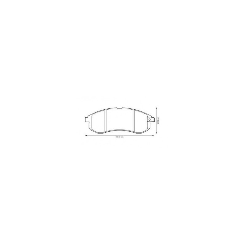 PLAQUETTES DE FREIN AVANT