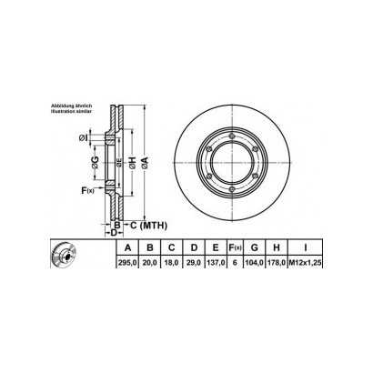 DISQUE DE FREIN AVANT