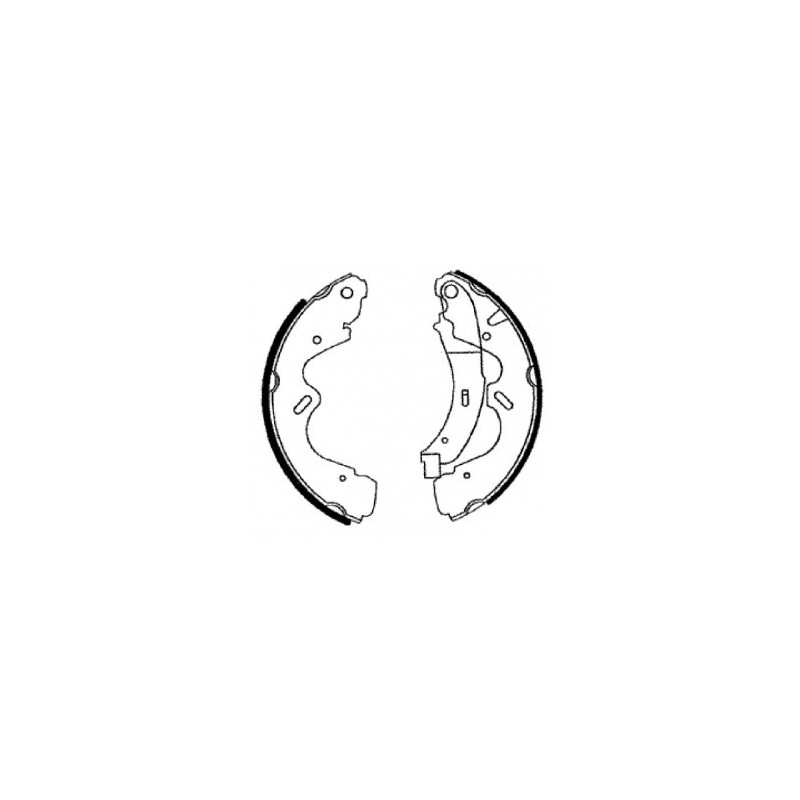 KIT 4 MACHOIRES DE FREIN