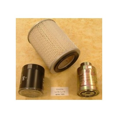 KIT FILTRES TOYOTA KZJ 70/73