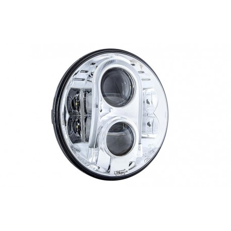 LTPRTZ 7” LED Headlight Chrome Reflector