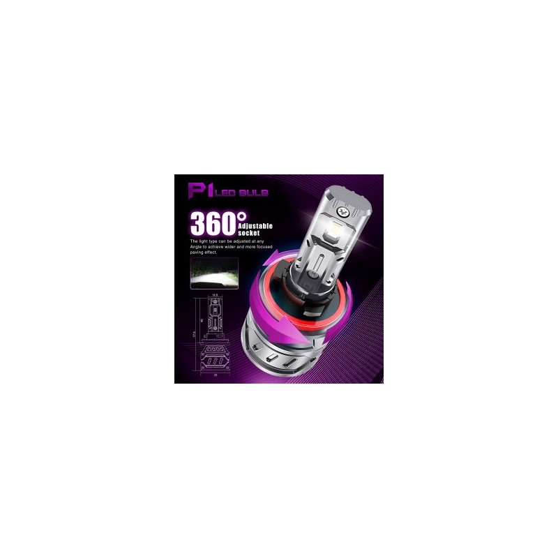 AMPOULES LED H7 - LA PAIRE...