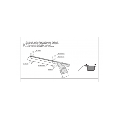 DÉFLECTEUR POUR BARRE DE...