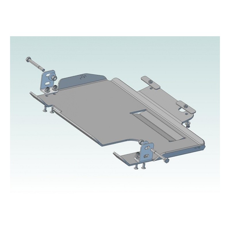 alt text - Plaque de protection de boîte de vitesses pour Jeep Wrangler JK