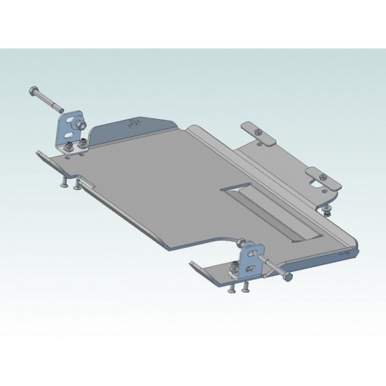 alt text - Plaque de protection de boîte de vitesses pour Jeep Wrangler JK