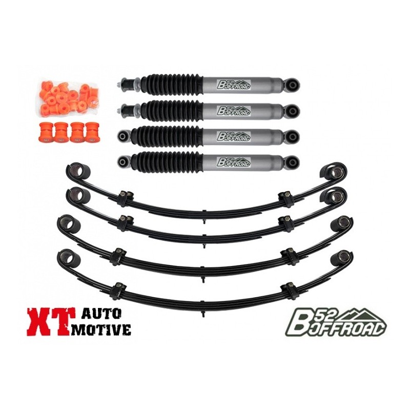 alt text - KIT DE REHAUSSE COMPLET +5CM XT/B52 OFFROAD POUR SUZUKI SJ/SAMURAI