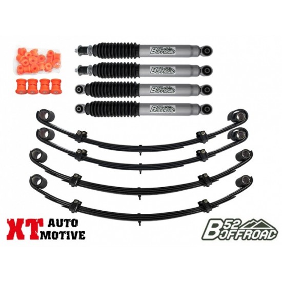 alt text - KIT DE REHAUSSE COMPLET +5CM XT/B52 OFFROAD POUR SUZUKI SJ/SAMURAI