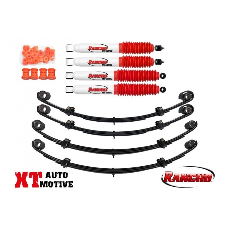 alt text - KIT DE REHAUSSE COMPLET +5CM XT/RANCHO POUR SUZUKI SJ/SAMURAI
