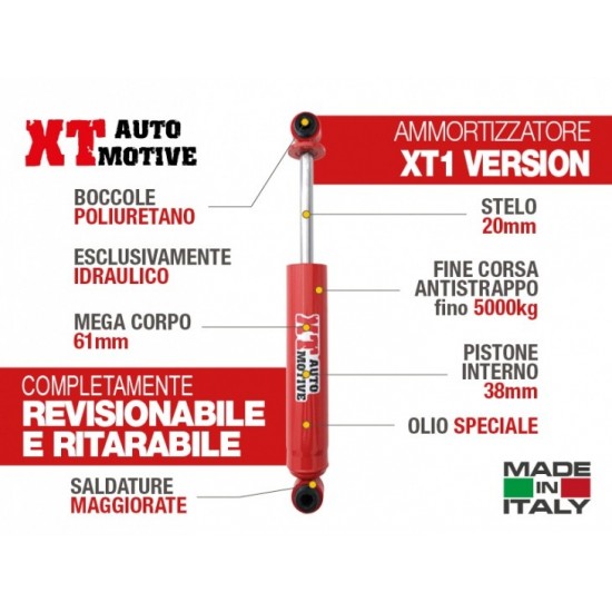 alt text - AMORTISSEUR XT AUTOMOTIVE "VERSION XT1"