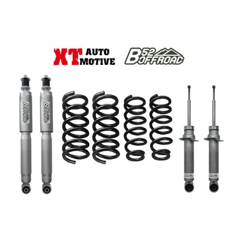 alt text - KIT DE REHAUSSE + 4 CM POUR MITSUBISHI PAJERO V60 ET V80 EMPATTEMENT COURT