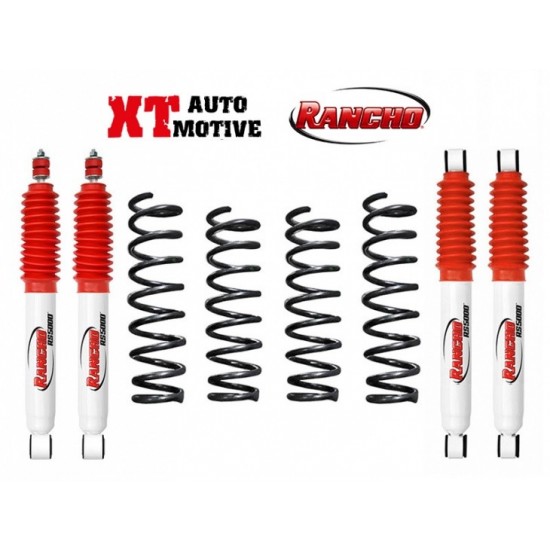 alt text - KIT DE REHAUSSE +4 CM XT/RANCHO POUR SUZUKI JIMNY