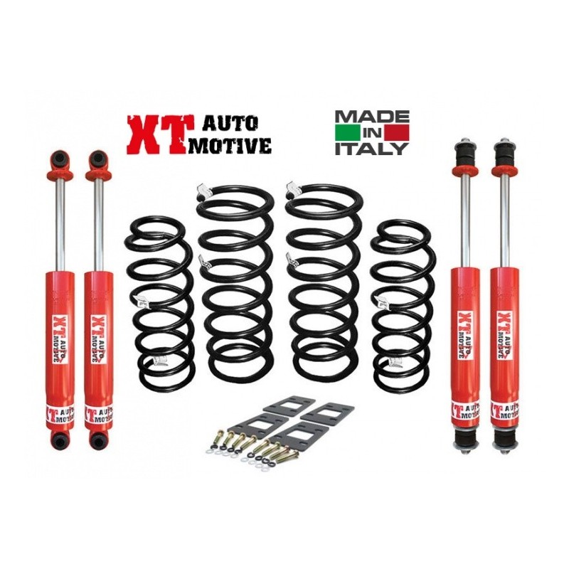 alt text - KIT DE REHAUSSE +6CM XT AUTOMOTIVE VERSION RAID POUR NISSAN PATROL GR Y61