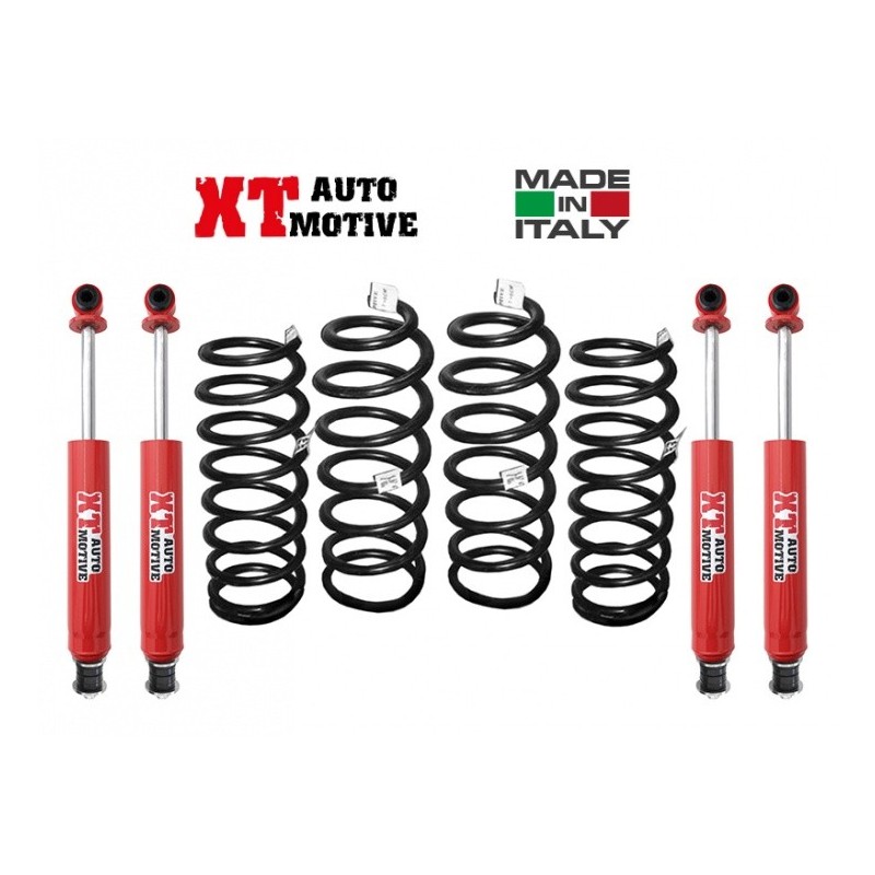 alt text - KIT DE REHAUSSE XT AUTOMOTIVE +10 CM POUR TOYOTA LJ-KZJ 70/73 PHARES CARRÉS