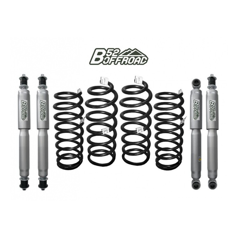 alt text - KIT DE REHAUSSE B52 OFFROAD +5 CM POUR TOYOTA LJ70/73 PHARES RONDS